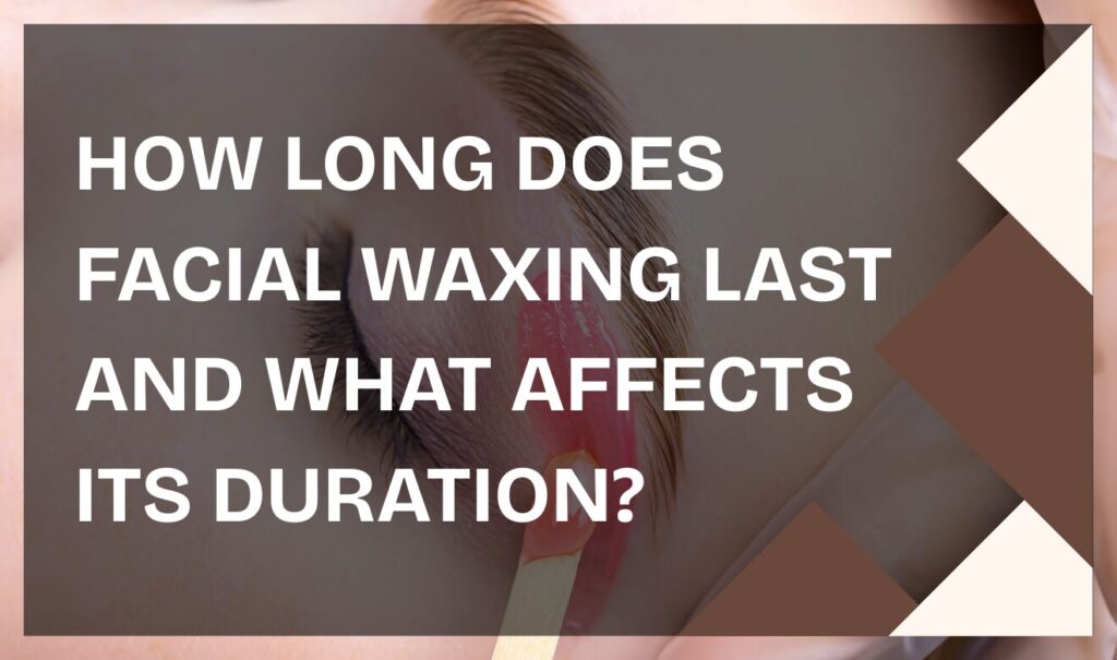 Facial waxing services: Waxing eyebrows