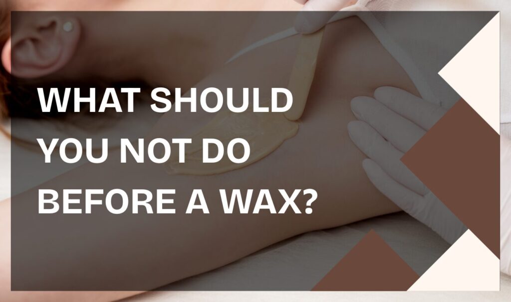 How to Prepare for a Wax: Underarm waxing session